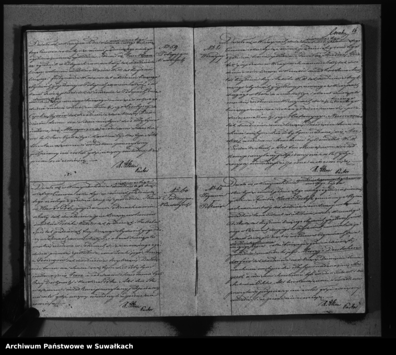 image.from.unit.number "Duplikat do zapisywania aktów urodzeń, małżeństw i zeyścia parafii Ewangelicko-augsburskiej w Wiżajnach"