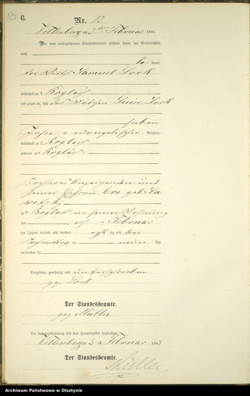 image.from.unit.number "Sterbe-Neben-Register Nr 1 - 161"