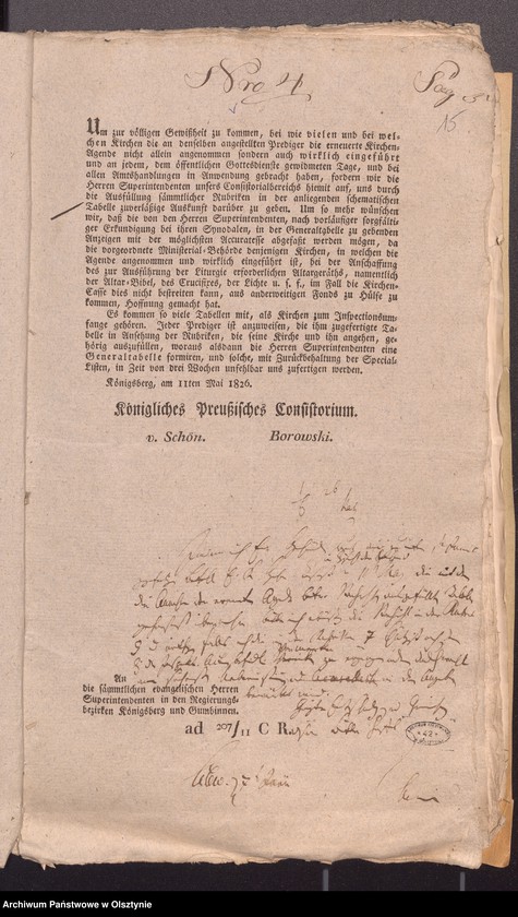 image.from.unit.number "Verordnungen verschiedenen Inhalts in kirchlichen und geistlichen Sachen [Rozporządzenia dotyczące spraw kościelnych]"