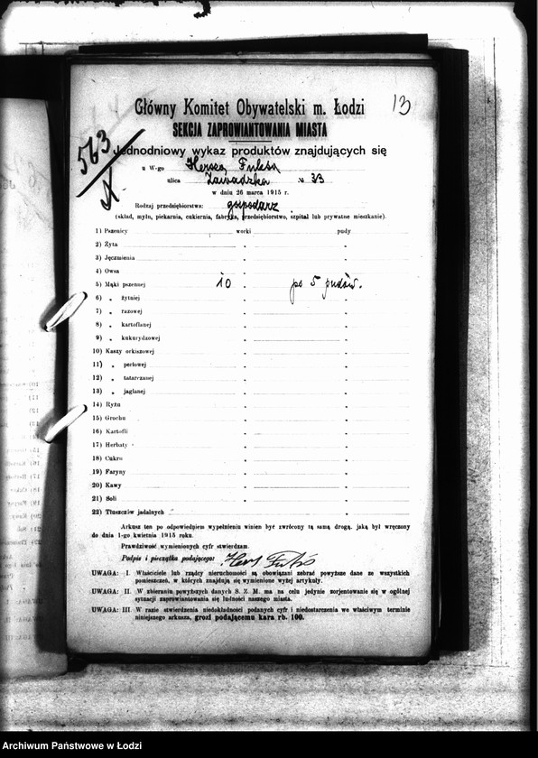 Obraz 16 z jednostki "Jednodniowy spis żywności"