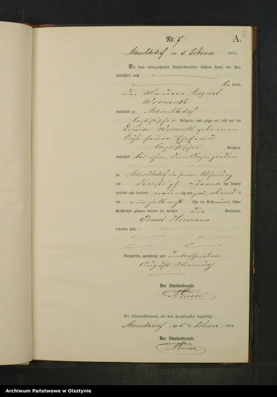 image.from.unit.number "Geburts-Neben-Register Nr 1 - 47"