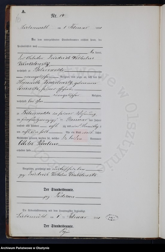 image.from.unit.number "Geburts-Neben-Register Nr 1 - 161"