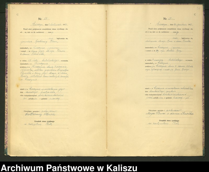Obraz 18 z jednostki "[Księga zgonów]"