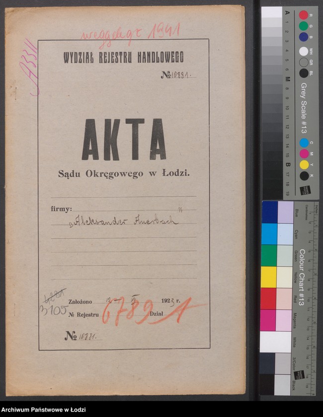 Obraz 2 z jednostki "Aleksander Auerbach – skład materiałów aptecznych"