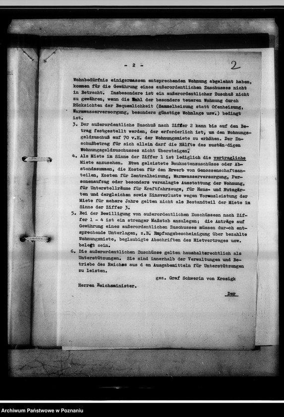 Obraz 6 z jednostki "Bestimmungen über die Beschaffung von Wohnungen für Behördenbedienstete."