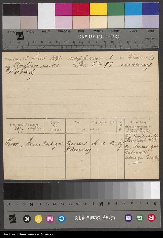 image.from.unit.number "Karty meldunkowe: Bross - Brünnert"