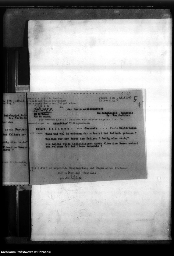 Obraz 11 z jednostki "Robert (August?) Kalisch (Rosko, powiat Chodzież"