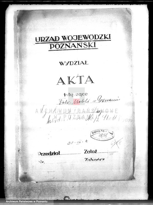 image.from.unit.number "Fabryka mebli w Poznaniu projekt urządzenia warsztatu stolarskiego przy ul. Śniadeckich 12"