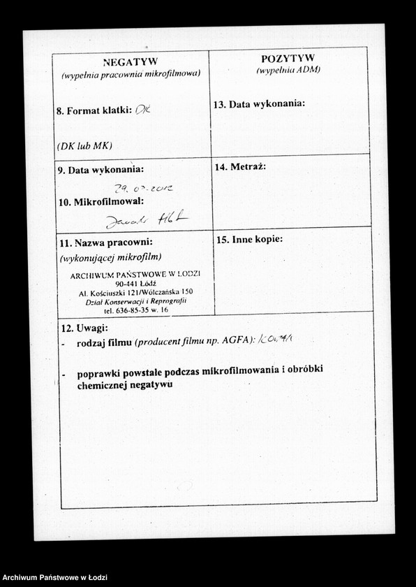 Obraz 3 z jednostki "Akta tyczące się popełnionych defraudacji skarbowych"