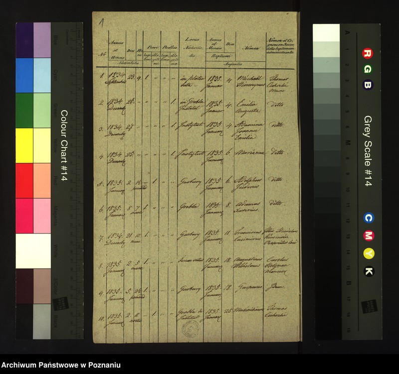 Obraz 3 z jednostki "Księga urodzin"