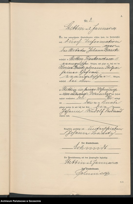 image.from.unit.number "Geburts-Register (Neben-Register) Band I"
