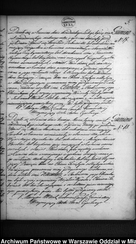 image.from.unit.number "Akta urodzeń, małżeństw, zgonów"