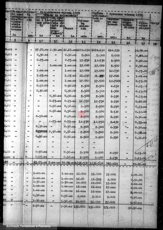 Obraz 18 z jednostki "Zalesienie nieużytków /wykaz/"