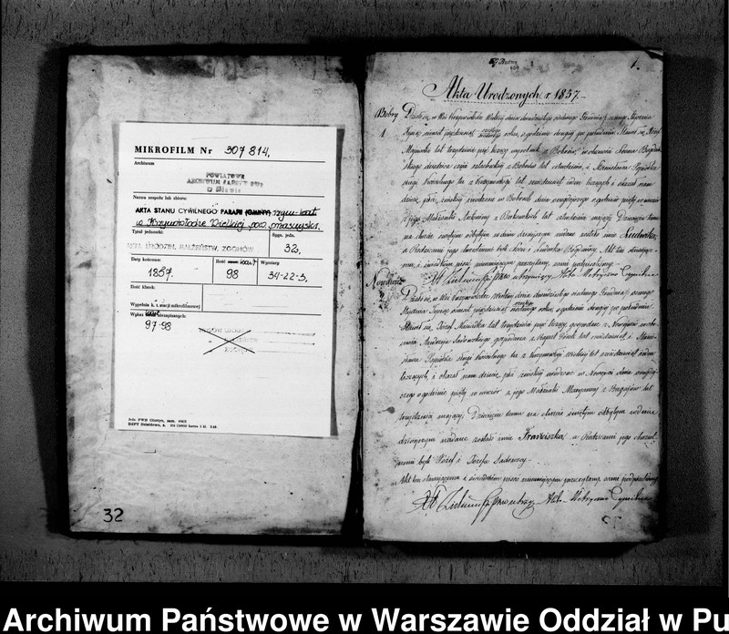 image.from.unit.number "Akta urodzeń, małżeństw i zgonów"