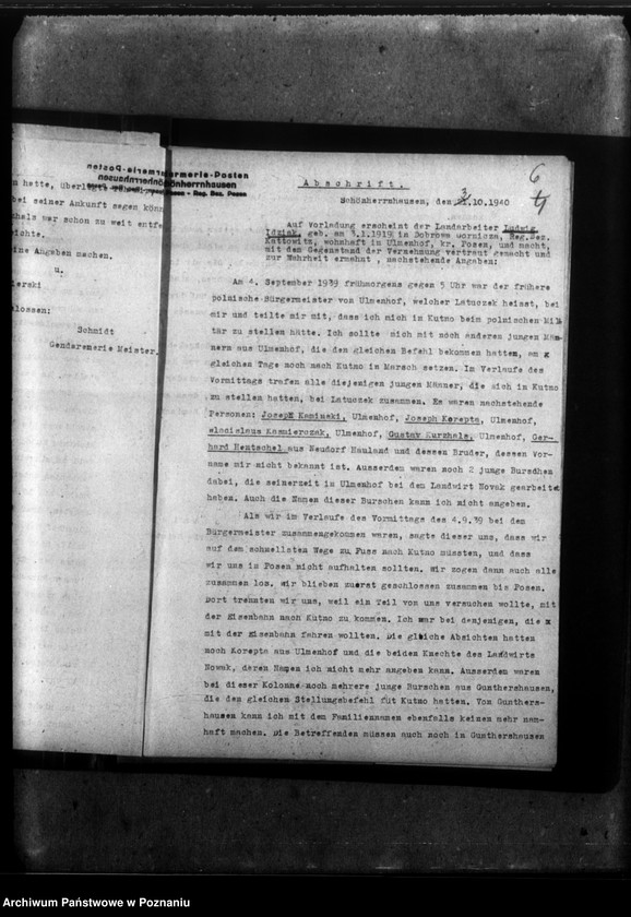 Obraz 10 z jednostki "Gustaw Kurzhals - Ulmenhof, Kreis Posen (Poznań)"