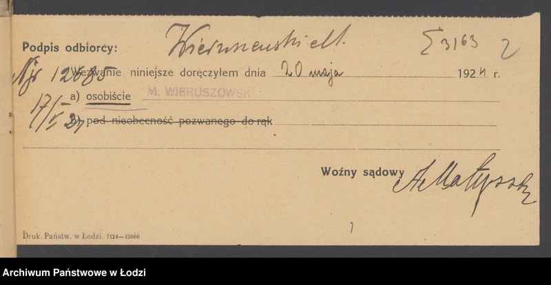 Obraz 4 z jednostki "Moszek Wieruszewski- sprzedaż manufaktury"