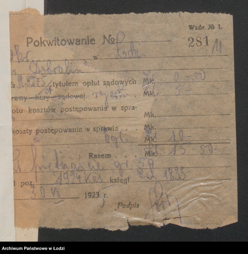 Obraz 13 z jednostki "Dabralin – właściciel Teofil Pałczyński – wyrób i sprzedaż pasty do obuwia"