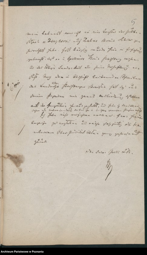 Obraz 9 z jednostki "A. betr. den polnischen Emigranten Erasmus von Zaremba"