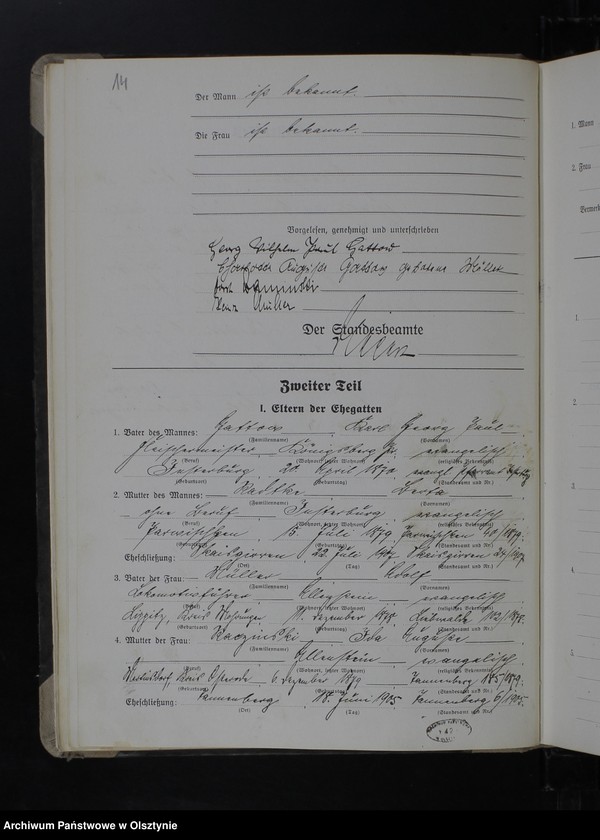 image.from.unit.number "Heirats-Haupt-Register Tom II, Nr 169-279"