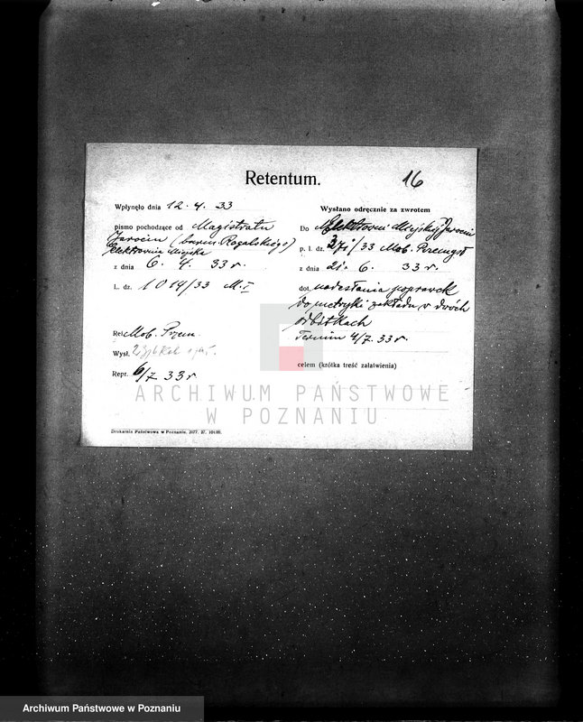 Obraz 20 z jednostki "Rzeźnia Miejska w Jarocinie nr kotła 5935"