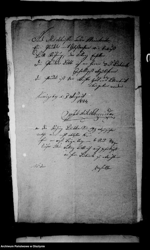 image.from.unit.number "/Schriftwechsel mit dem Kommissionsgeschäft- Haebler- Blanquart in Königsberg u. a. /"