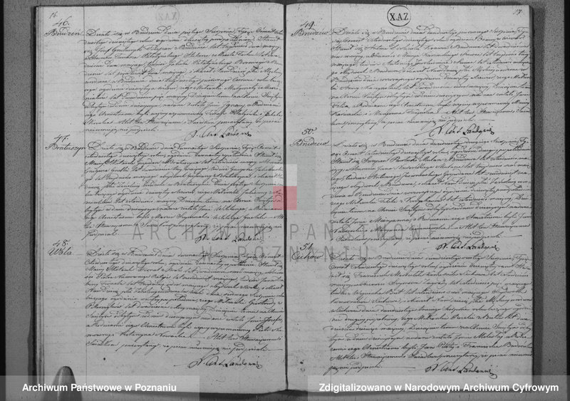Obraz 11 z jednostki "Akta urodzeń, małżeństw i zgonów"