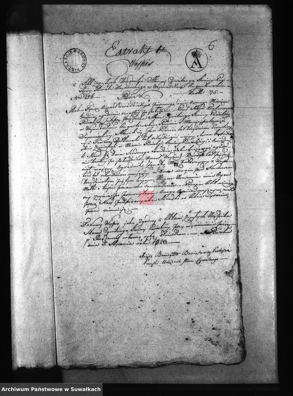 image.from.unit.number "Annexa Gminy Puńskiey 1823 Roku"
