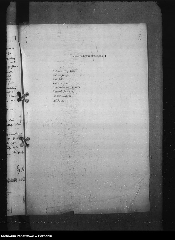 Obraz 7 z jednostki "Abgabe von Lehrkräften an das Generalgouvernement. Förderung volksdeutscher Lehrer"