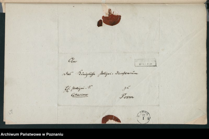 Obraz 10 z jednostki "A. betr. den polnischen Emigranten Erasmus von Zaremba"