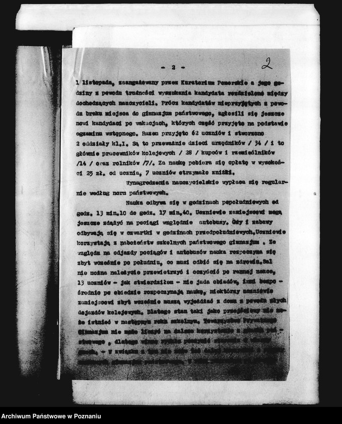 Obraz 5 z jednostki "Prywatne Gimnazjum Męskie- Ostrów Wielkopolski [sprawozdania z wizytacji]"