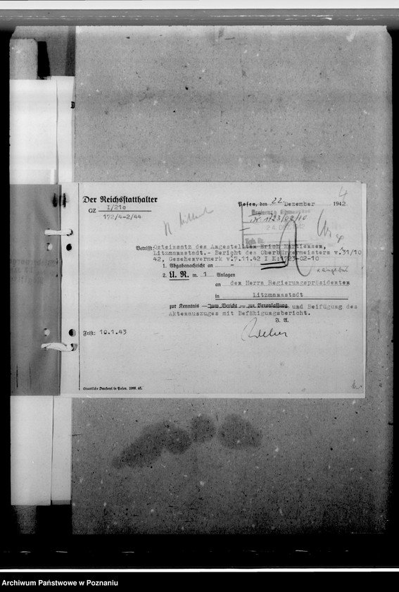 Obraz 8 z jednostki "Martinsen. Erich - urzędnik"