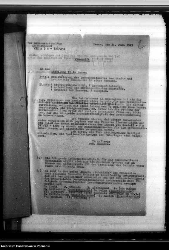 Obraz 6 z jednostki "Gesundheitsämter"