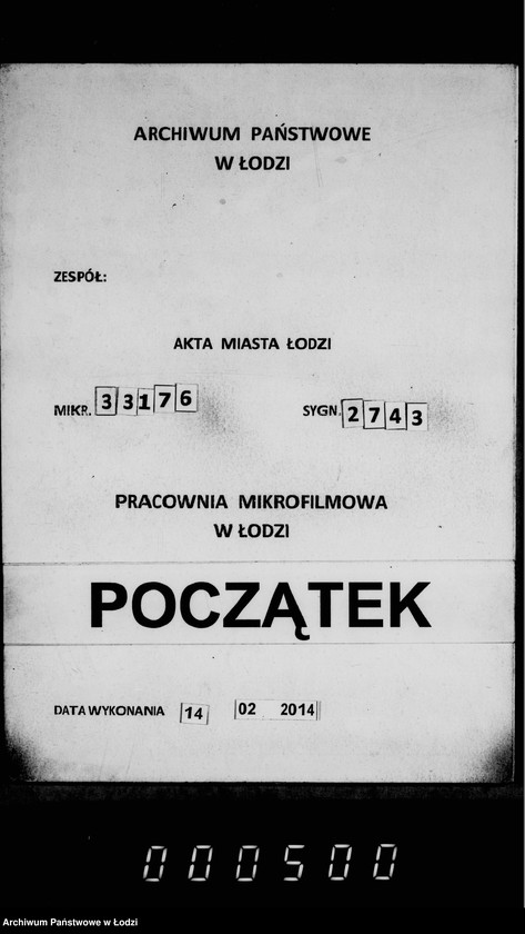 Obraz 1 z jednostki "O nedoimkach po knigam Lodzinskago Uezdnago Kaznačejstva za II ju polovinu 1901 goda"