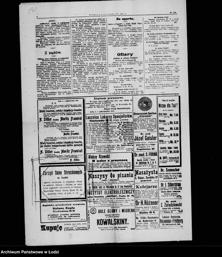 Obraz 14 z jednostki "Akta dotyczące pogromów na Ukrainie"