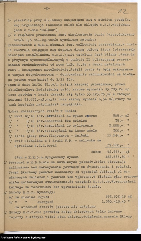 image.from.unit.number "Sprawozdania okresowe z działalności poszczególnych wydziałów Zarządu Miejskiego w Bydgoszczy"