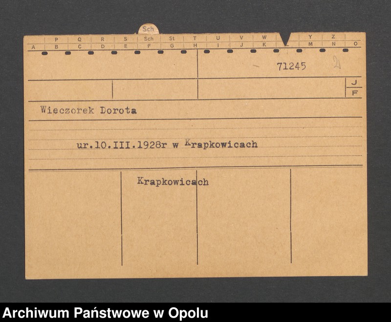 Obraz 4 z jednostki "[Rzepka Josef, ur. 11.3.1926 Biskupitz"