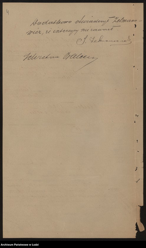 Obraz 6 z jednostki "I. Zelmanowicz, Mustafa – Pirim Zade i s-ka – turecka piekarnia i cukiernia"