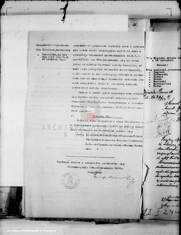 Obraz 10 z jednostki "Podatki Komunalne miasta Czarnkowa"