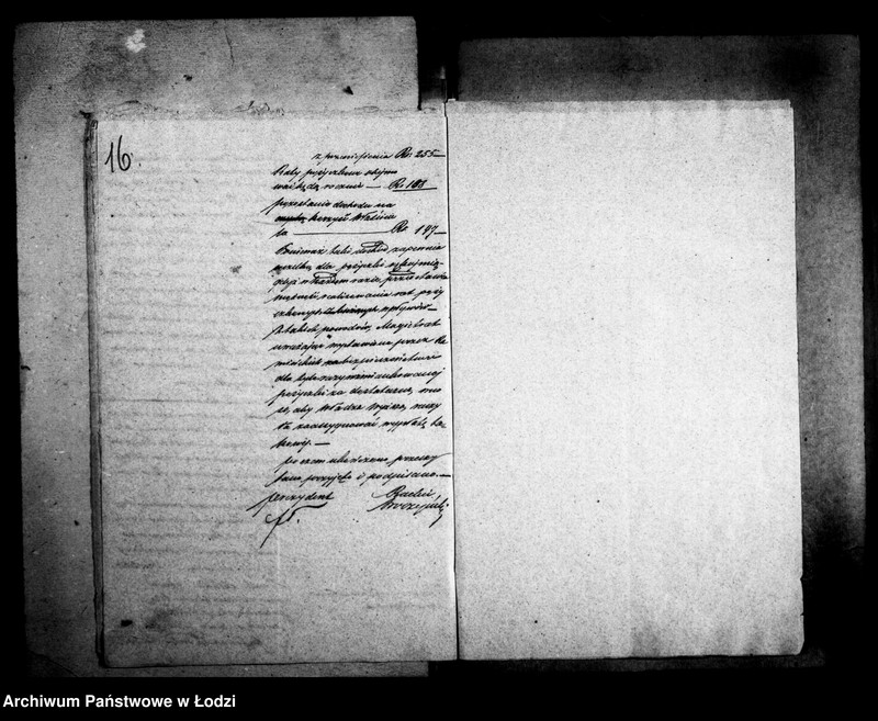 Obraz 16 z jednostki "Akta tyczące się pożyczki Jakuba Kamińskiego"