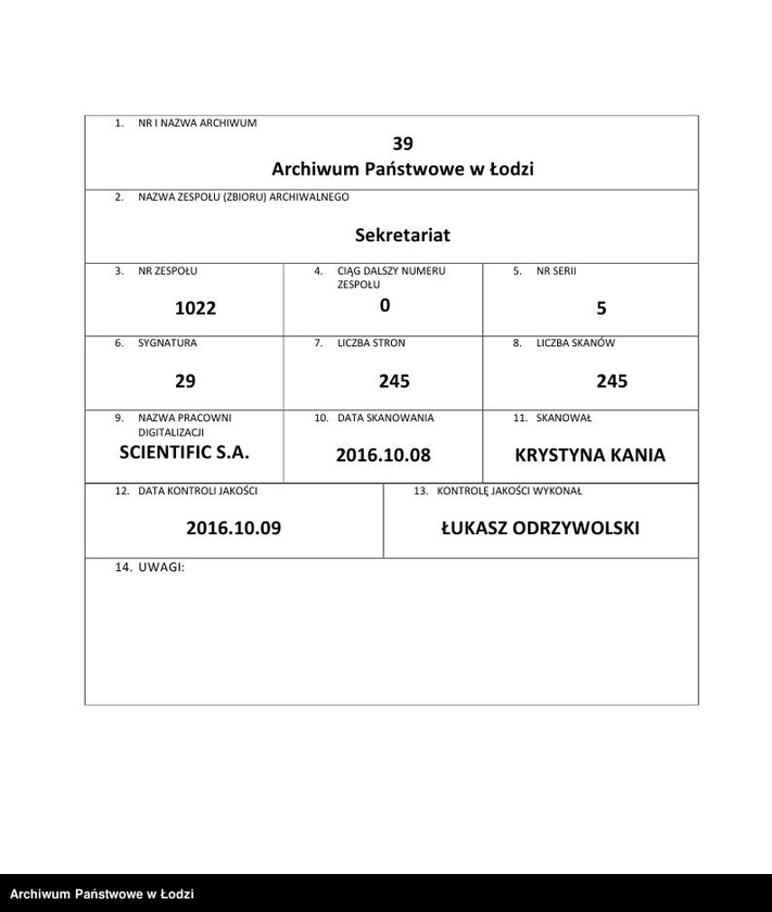 Obraz 1 z jednostki "Instrukcje, okólniki, [pisma okólne] uchwały Komitetu Centralnego"