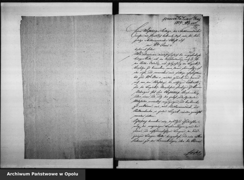 Obraz 17 z jednostki "Acta die Geschäftsführung der Stadt Verordneten betreffend. Jahrgang 1829 bis inclus[ive] 1832"