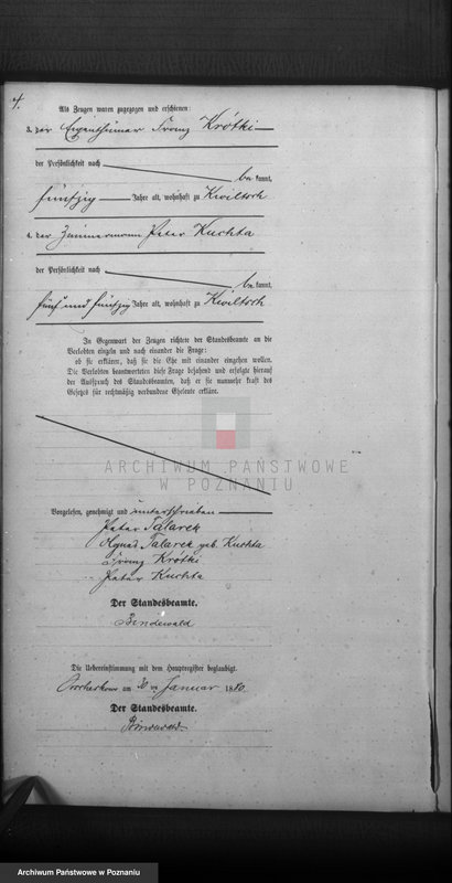 Obraz 7 z jednostki "Księga małżeństw"