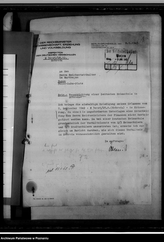 Obraz 5 z jednostki "Heimoberschule Schroda"