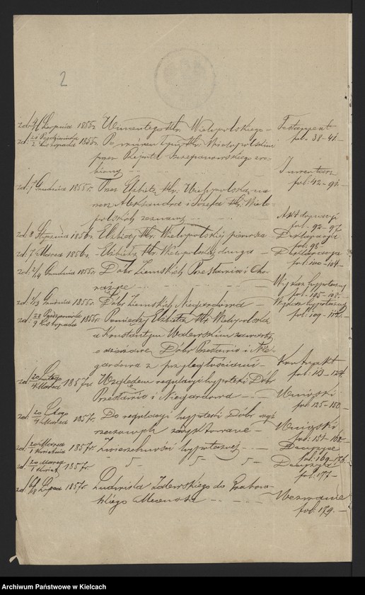 image.from.unit.number "Akta Edwarda Grabowskiego obrońcy przy Senacie w sprawie hr. Wielopolskich przeciwko ks. Jabłońskiej, hr. Potulickiej i innym /o dobra Przęsławice i Niegardów/"