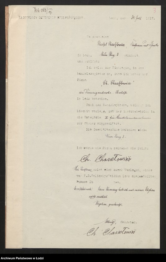 Obraz 5 z jednostki "Chaskel Chasklowicz - kupiec i krawiec"