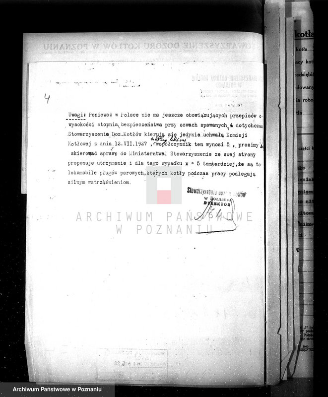 Obraz 9 z jednostki "Cukrownia Witaszyce nr fabr. kotła 735 nr woj. kotła 6105"