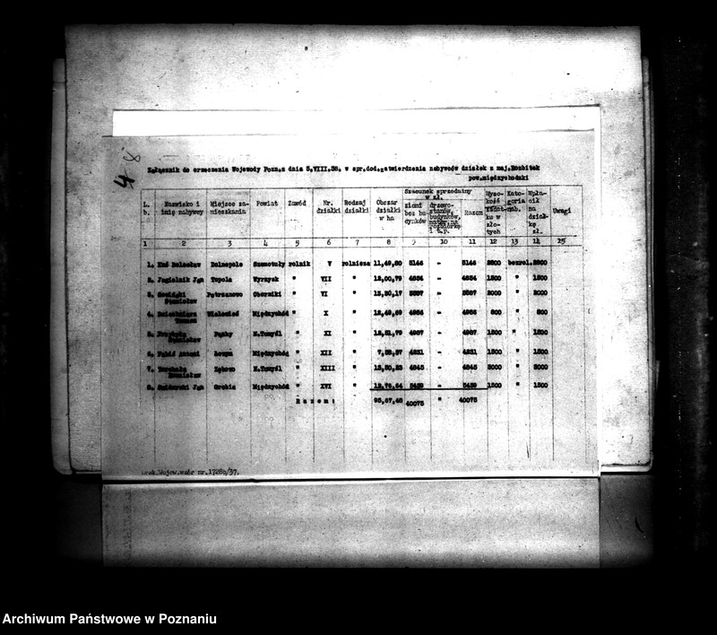 Obraz 12 z jednostki "/Majątek Prusim-Rozbitek powiatu międzychodzkiego parcelacja"