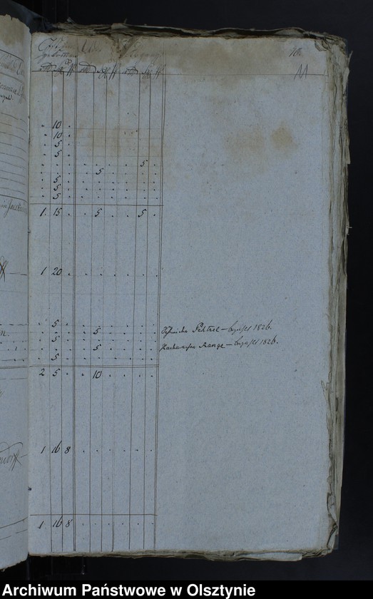 image.from.unit.number "Jahr Rechnung aller Einnahme und Ausgabe der Jäskendorffschen Kirche"