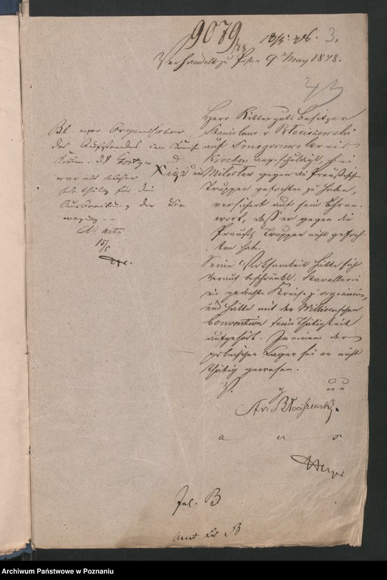 Obraz 6 z jednostki "A. betr. die Familie von Blociszewski /Stanislaus, Anton, Josef, Wladislaus/"