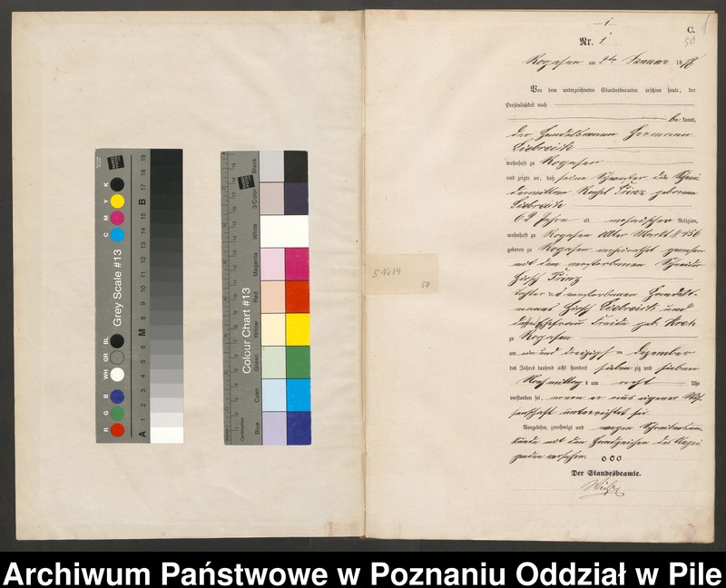 Obraz 3 z jednostki "Księga zgonów"